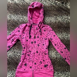 Abby Dawn by Avril Lavigne Scene/Mcbling zip up hoodie